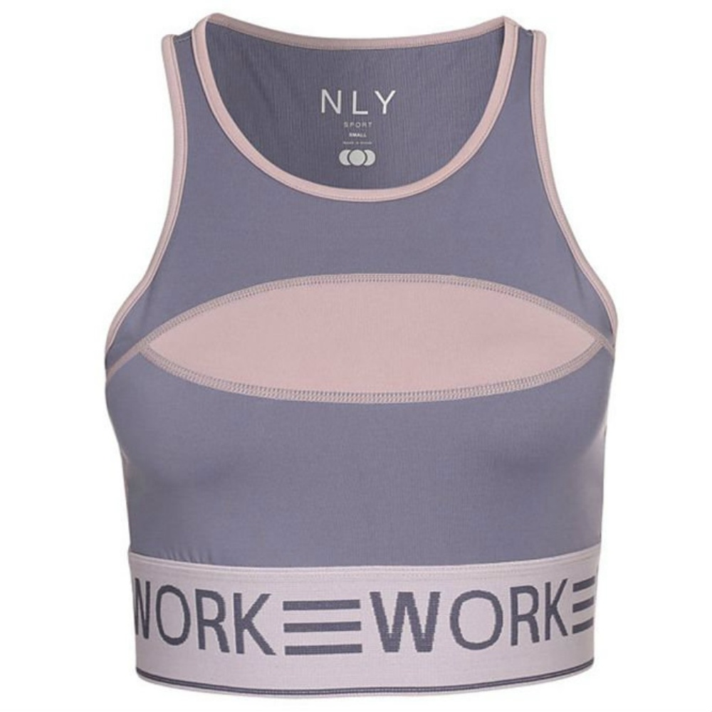 NLY Sport Magic Tone Sports Bra Workout Racerback - Picture 2 of 5